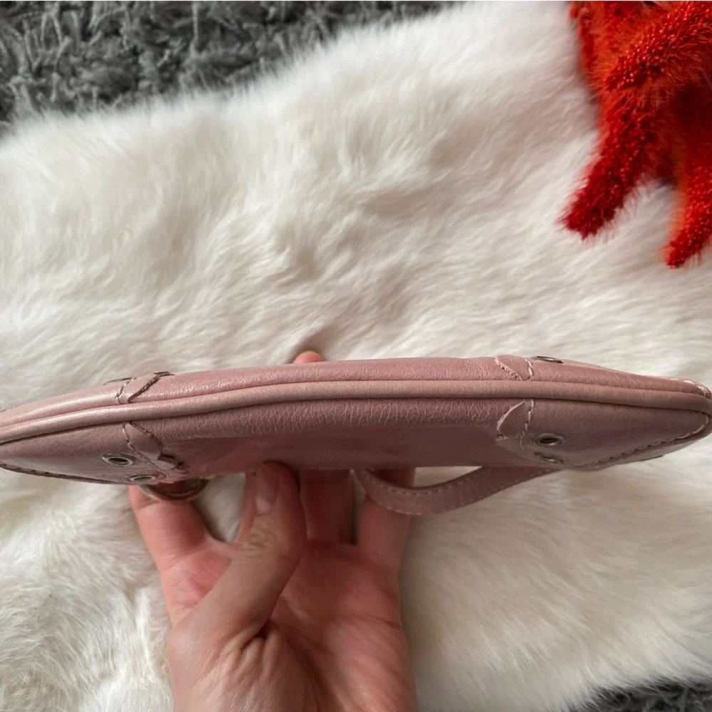 Coccinelle Pink Mini Shoulder Bag - Picture 4 of 7
